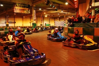  Karting de corrida Indo com aerokart 